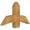 Ekena Millwork Bellingham Rough Sawn Timber Gable Bracket, Western Red Cedar, 36"W x 21"H x 4"D x 6"F, 14/12 Pitch GBW036X21X0406BEL00RWR - alternate 4